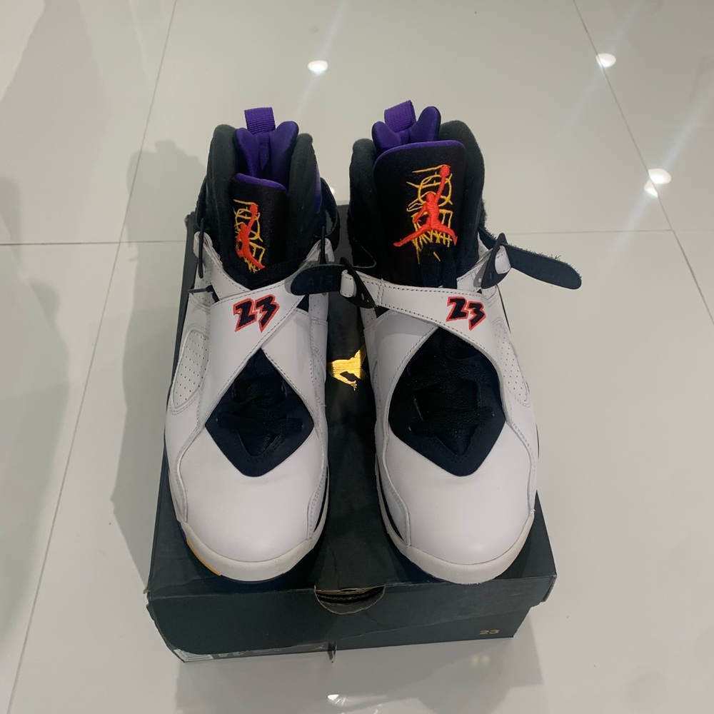 Air Jordan 8 Retro Three-Peat Size 8.5 305381-142  2015